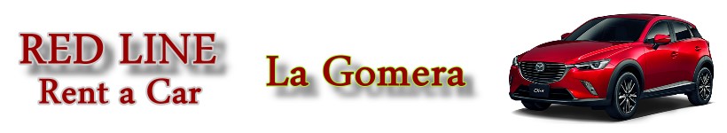 Car rental La Gomera. Red Line Rent a car La Gomera.